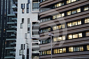 Modern buildings at Porta Nuova in Milan, Italy photo