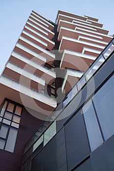 Modern buildings at Porta Nuova in Milan, Italy photo