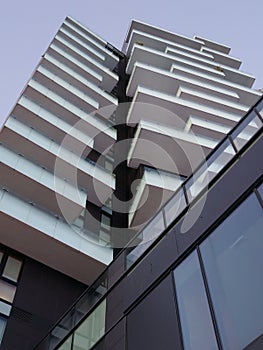 Modern buildings at Porta Nuova in Milan, Italy photo