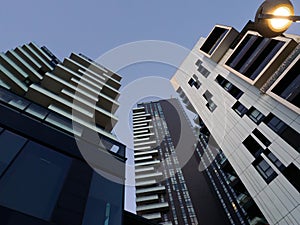 Modern buildings at Porta Nuova in Milan, Italy photo