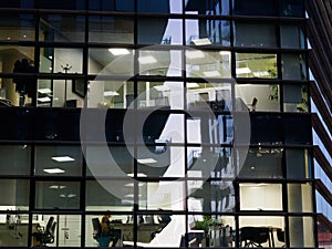 Modern buildings at Porta Nuova in Milan, Italy photo