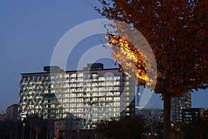 Modern buildings at Porta Nuova in Milan, Italy photo