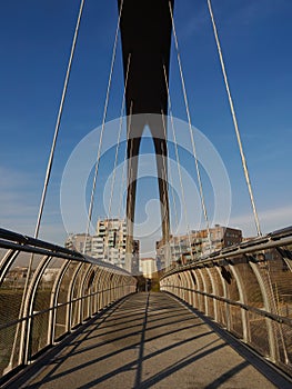 Modern buildings at Portello Park in Milan, Italy