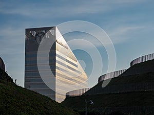 Modern buildings at Portello Park in Milan, Italy