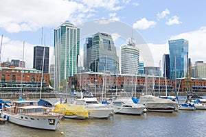 Modern buildings from Puerto Madero, Buenos Aires, Argentina