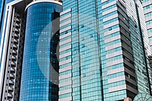 Modern buildings in Sharjah