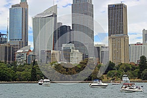 Modern buildings, Sydney cityscape