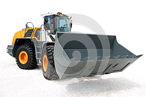 Modern bulldozer