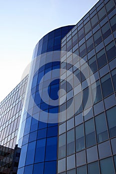 Modern business building