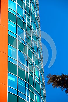 Modern Business buildings with sky background