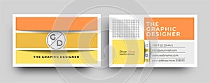 Modern Business Card - Creative and Clean Business Card