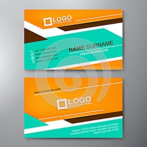 Modern Business card Design Template