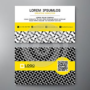 Modern Business card Design Template.