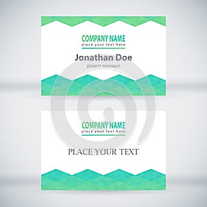 Modern Business-Card Set 02