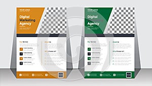 Modern business Flyer Design Template