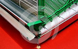 Modern caged chicken farm equipment with auto feeders,agri business