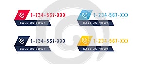 modern call us now web header get in contact