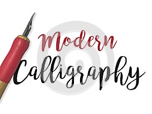 Modern Calligraphy Style Script Sample