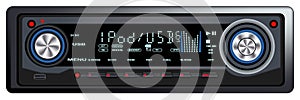 Modern Car Audio Control Syste