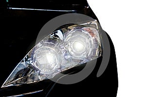 Modern car headlights