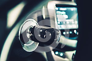 Modern Car Ignition Keys photo