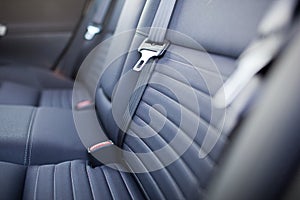 Modern car interior