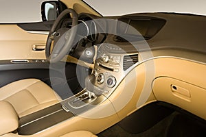 Modern Car Interior