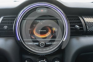 Modern car multimedia system
