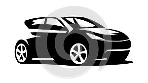 Modern car vector