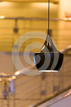 Modern ceiling lamp interior decoration building