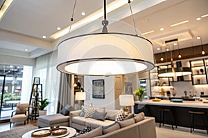 Modern ceiling lamp interior decoration