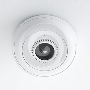 Modern Ceiling-Mounted Security Camera for Surveillance