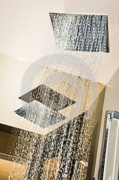 Modern ceiling shower