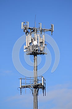 Modern Cellular Communications Towers