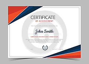 modern certificate template. certificate design  certificate template awards diploma. Professional Certificate