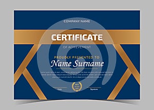 modern certificate template. certificate design  certificate template awards diploma. Professional Certificate