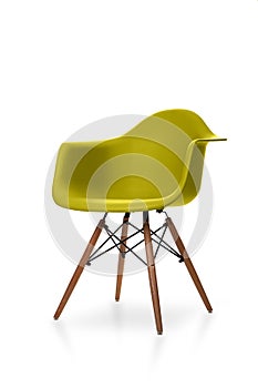 Modern Chair with wooden legs