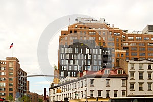 Modern Chelsea buildings, New York