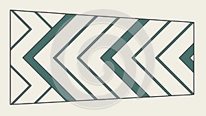 Modern Chevron Geometric Pattern, abstract arrow design element Generative AI
