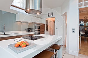 Modern chic fitted kitchen photo