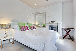 Modern chic luxury bedroom