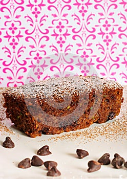 Modern chocolate zucchini bread