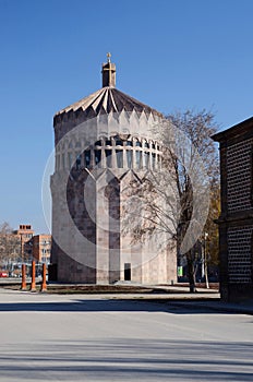 Modern church of Holy Archangels in Echmiadzin monastery,Armenia