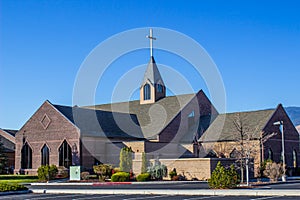 Modern Church With Steeple