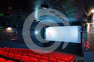 Modern cinema auditorium