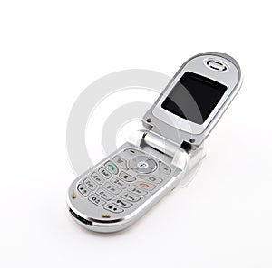 Modern clamshell cell phone