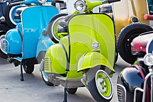 Modern classic scooter