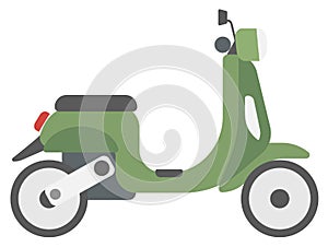 Modern classic scooter
