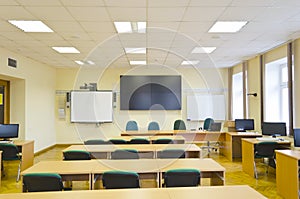 Modern classroom