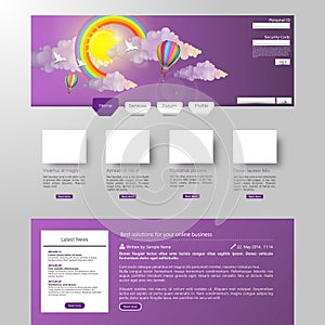 Modern Clean Website Template